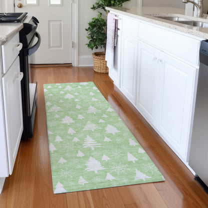Addison Rugs Paelor Green Washable Indoor-Outdoor Rug