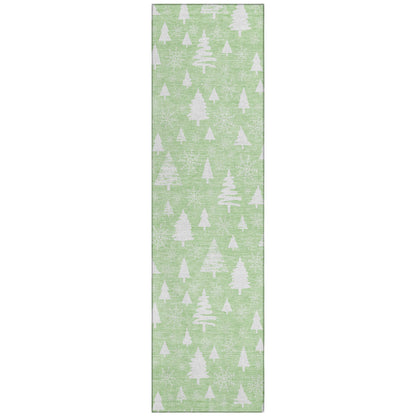 Addison Rugs Paelor Green Washable Indoor-Outdoor Rug