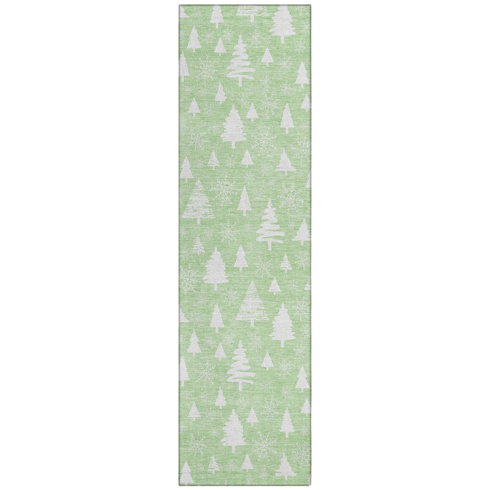 Addison Rugs Paelor Green Washable Indoor-Outdoor Rug