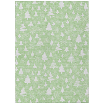 Addison Rugs Paelor Green Washable Indoor-Outdoor Rug