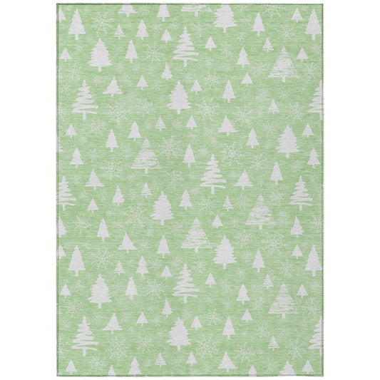 Addison Rugs Paelor Green Washable Indoor-Outdoor Rug