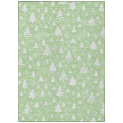 Addison Rugs Paelor Green Washable Indoor-Outdoor Rug