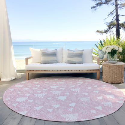 Addison Rugs Paelor Pink Washable Indoor-Outdoor Rug