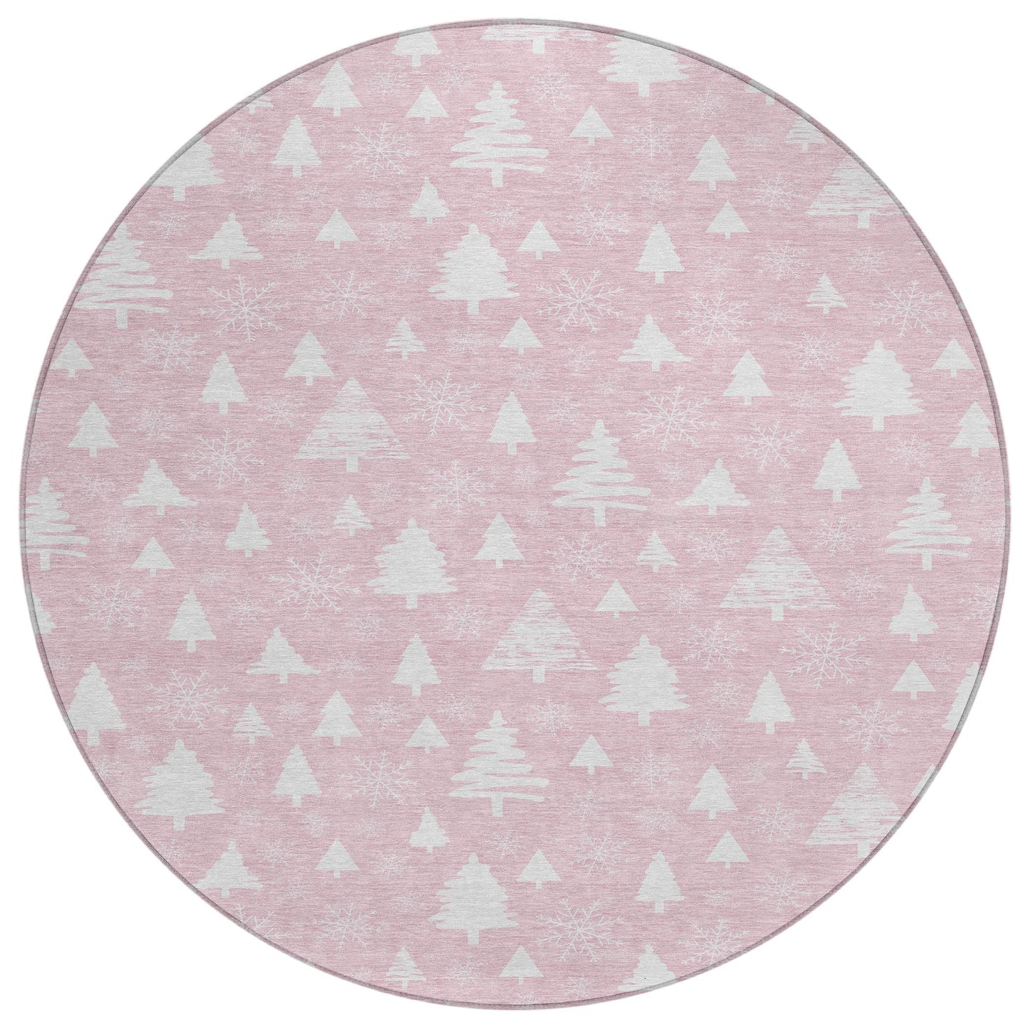 Addison Rugs Paelor Pink Washable Indoor-Outdoor Rug