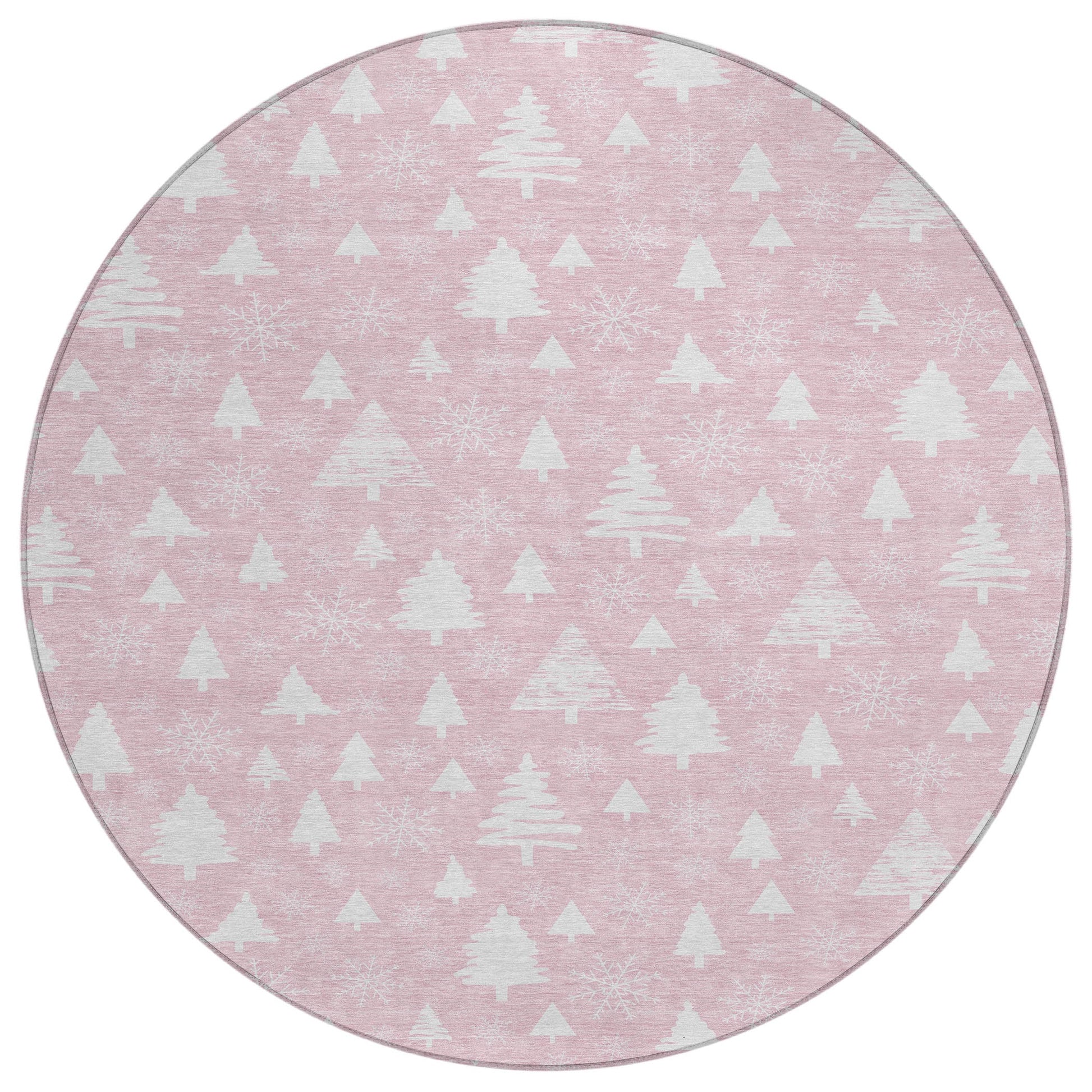 Addison Rugs Paelor Pink Washable Indoor-Outdoor Rug