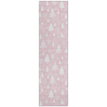 Addison Rugs Paelor Pink Washable Indoor-Outdoor Rug