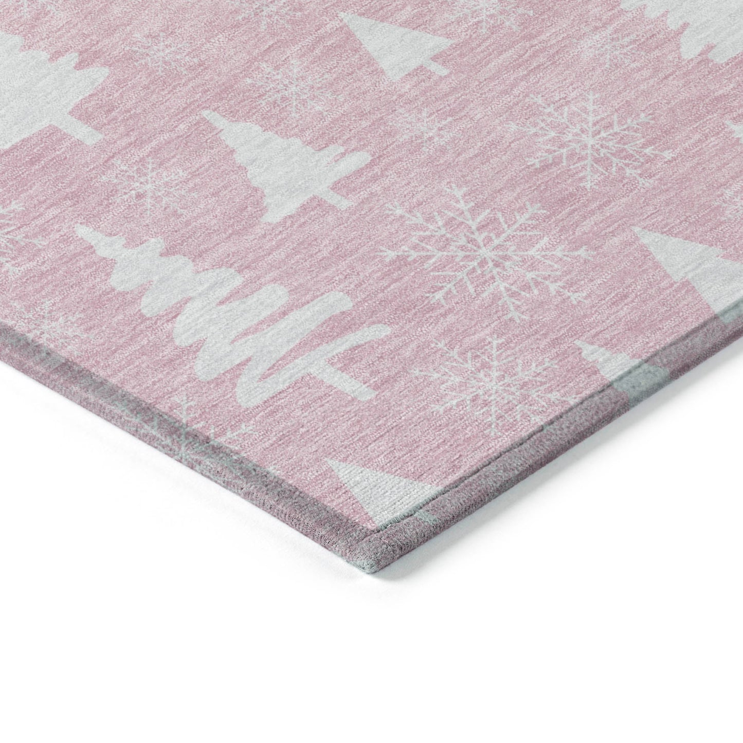 Addison Rugs Paelor Pink Washable Indoor-Outdoor Rug