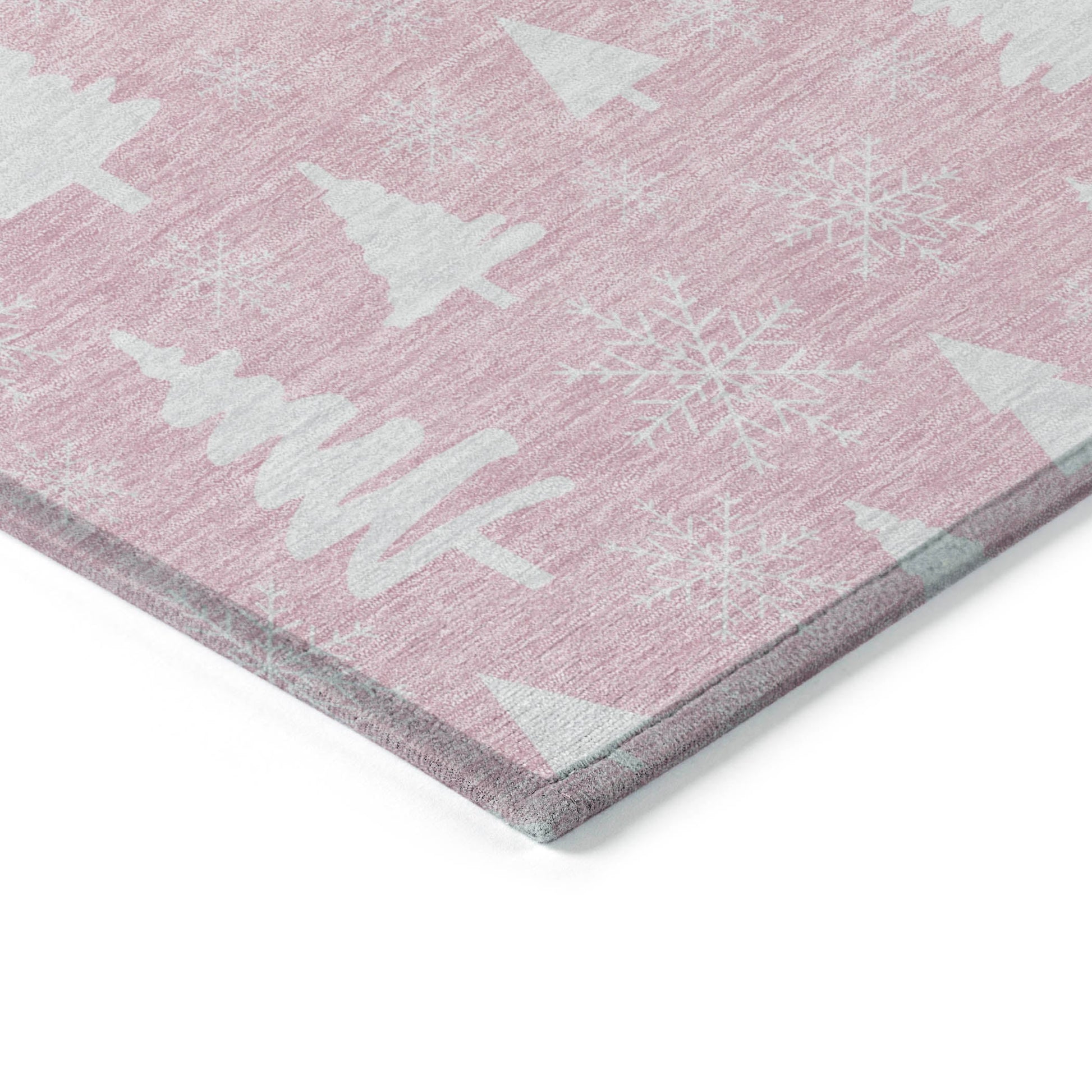 Addison Rugs Paelor Pink Washable Indoor-Outdoor Rug