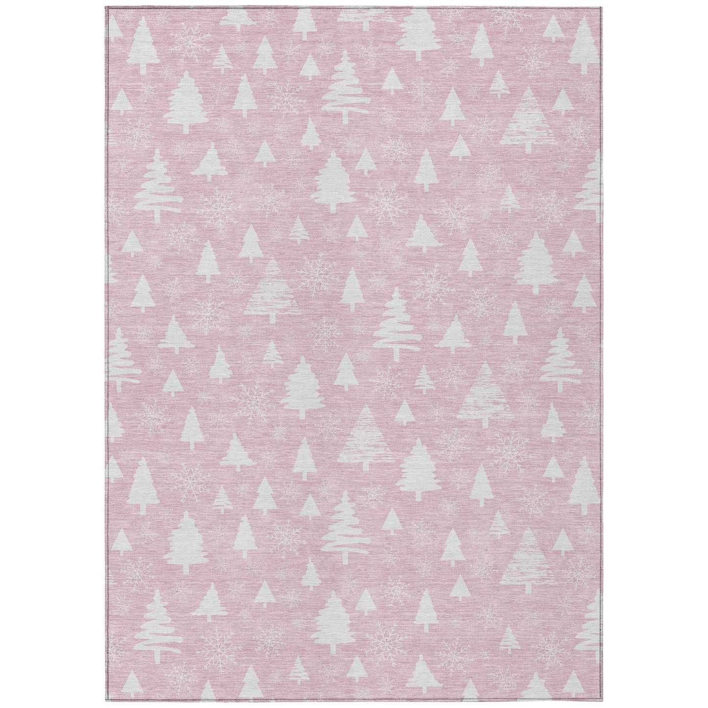 Addison Rugs Paelor Pink Washable Indoor-Outdoor Rug