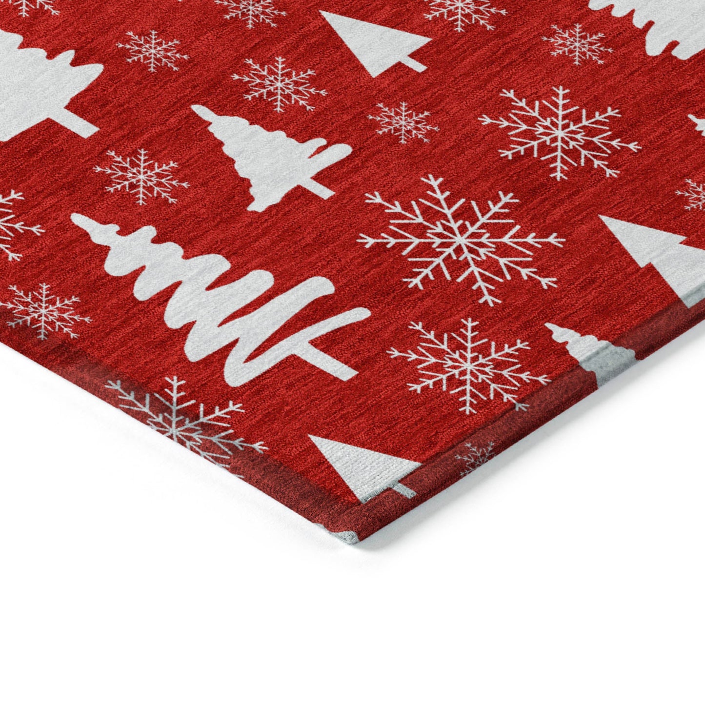 Addison Rugs Paelor Red Washable Indoor-Outdoor Rug
