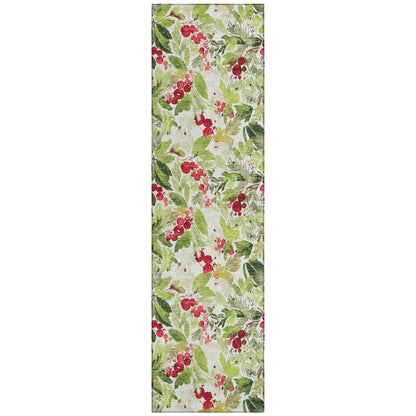 Addison Rugs Paelora Green Washable Indoor-Outdoor Rug