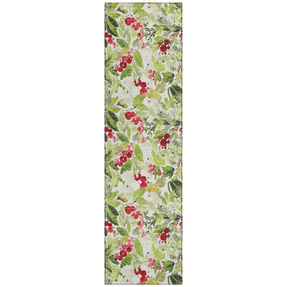 Addison Rugs Paelora Green Washable Indoor-Outdoor Rug