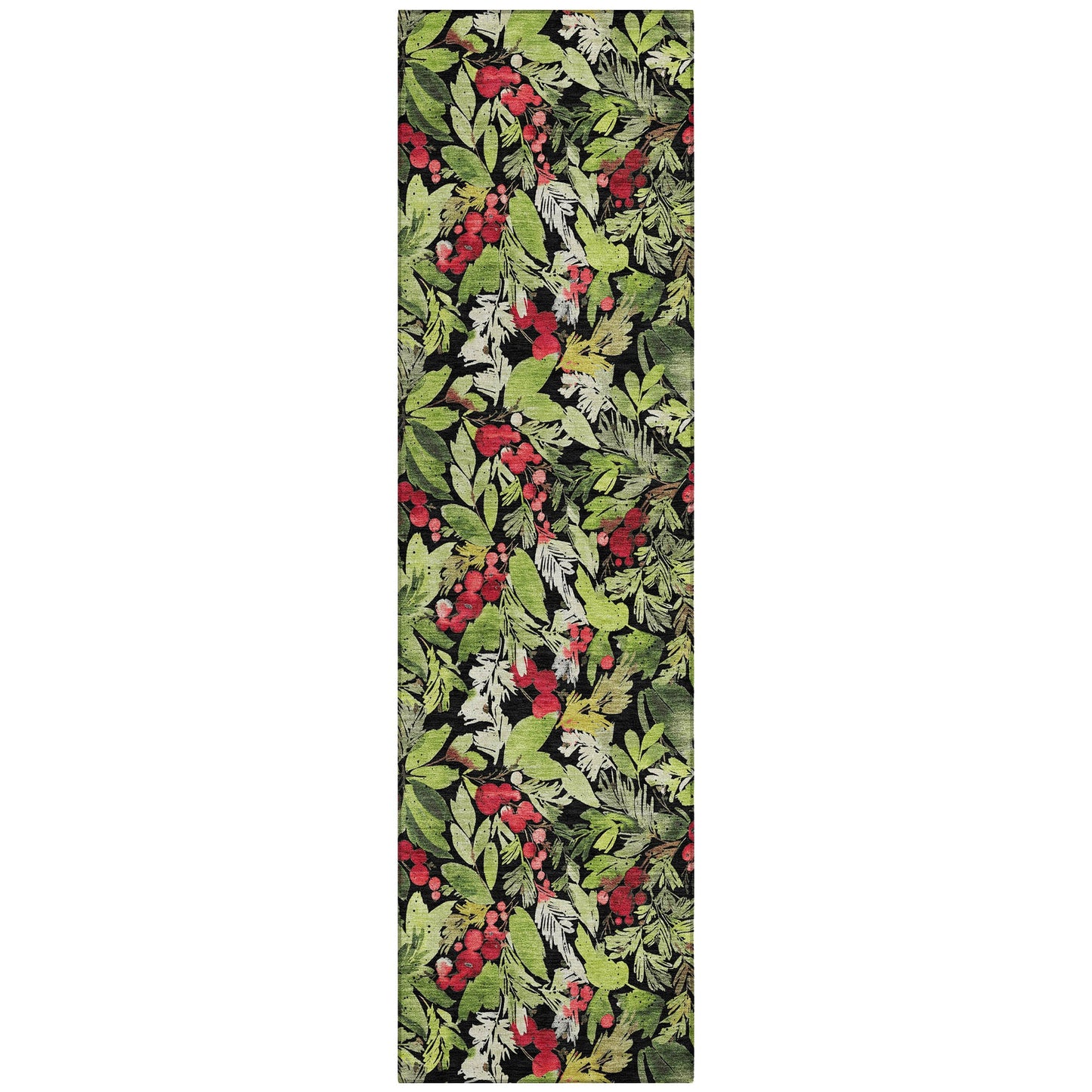 Addison Rugs Paelora Black Washable Indoor-Outdoor Rug