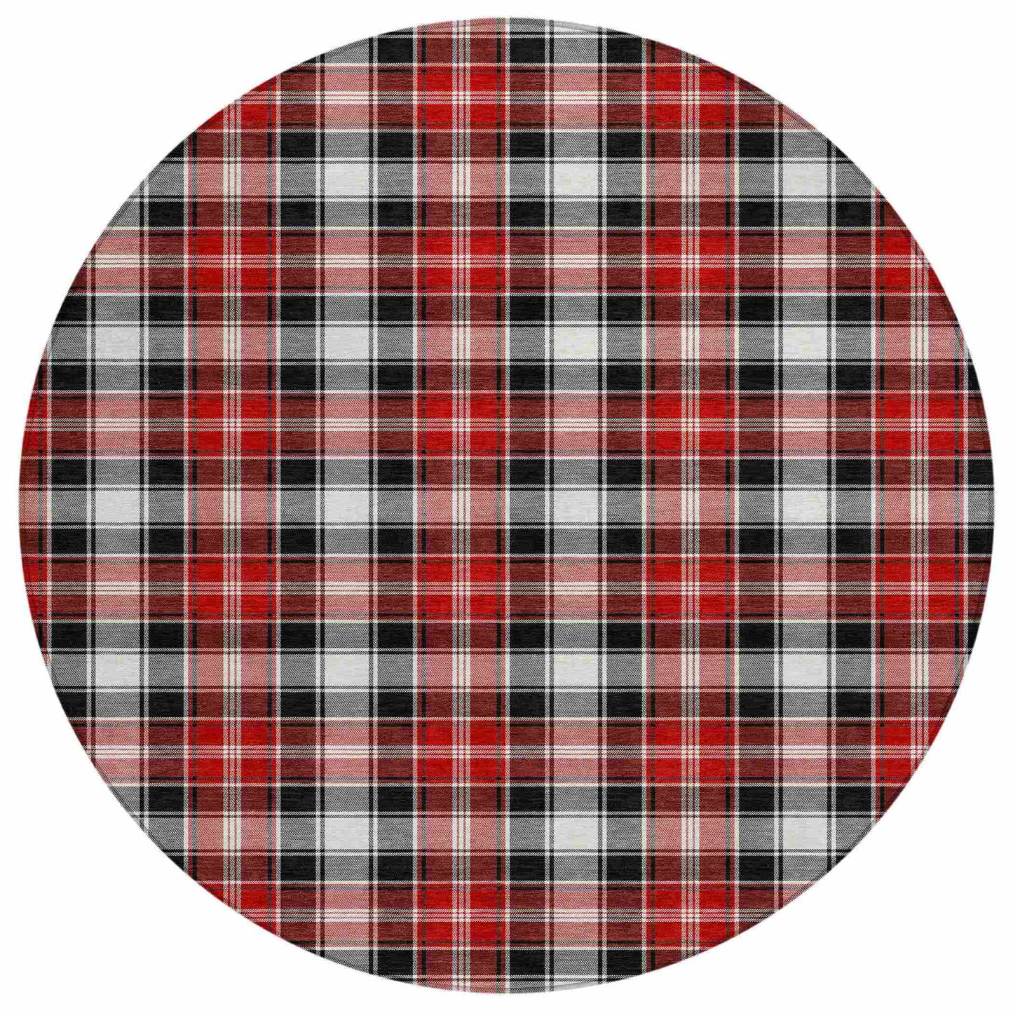 Addison Rugs Quaanor Black Washable Indoor-Outdoor Rug