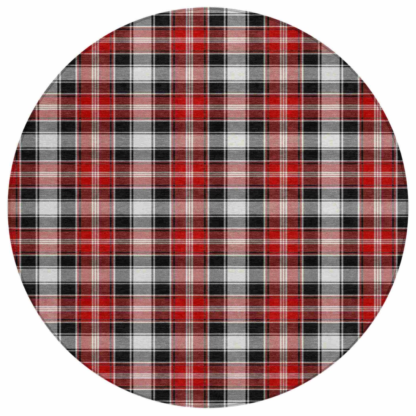 Addison Rugs Quaanor Black Washable Indoor-Outdoor Rug