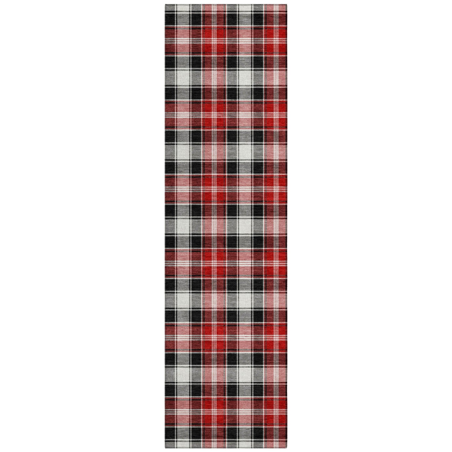 Addison Rugs Quaanor Black Washable Indoor-Outdoor Rug