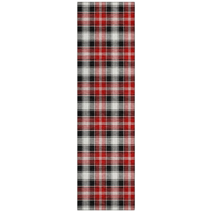 Addison Rugs Quaanor Black Washable Indoor-Outdoor Rug