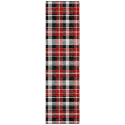 Addison Rugs Quaanor Black Washable Indoor-Outdoor Rug