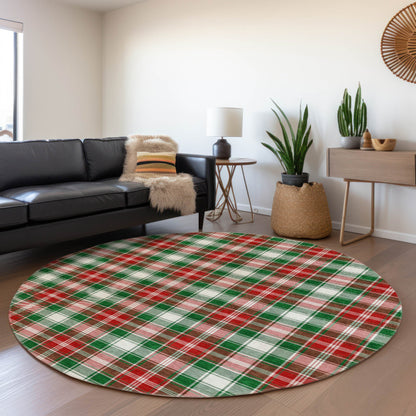 Addison Rugs Quaanor Emerald Washable Indoor-Outdoor Rug