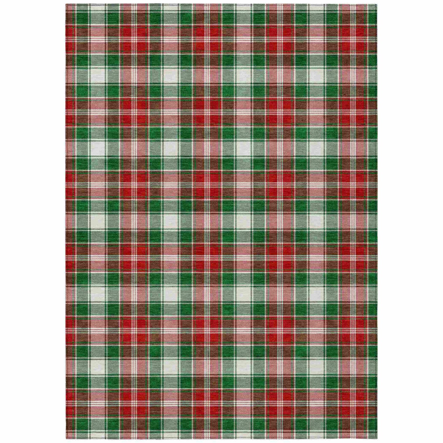 Addison Rugs Quaanor Emerald Washable Indoor-Outdoor Rug