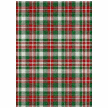 Addison Rugs Quaanor Emerald Washable Indoor-Outdoor Rug