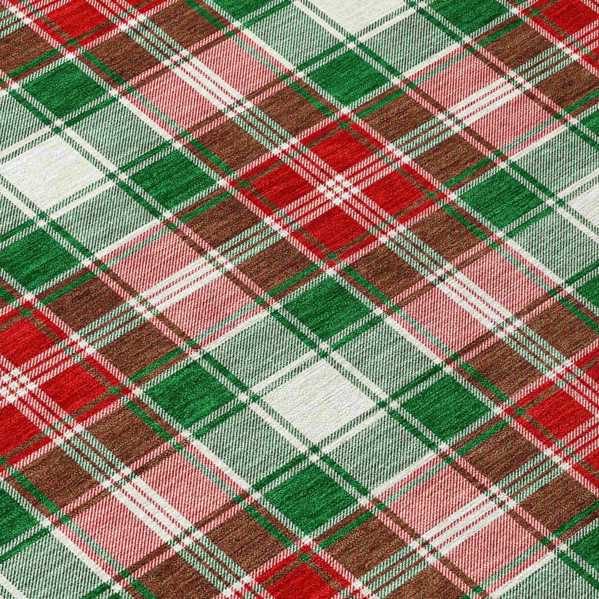 Addison Rugs Quaanor Emerald Washable Indoor-Outdoor Rug