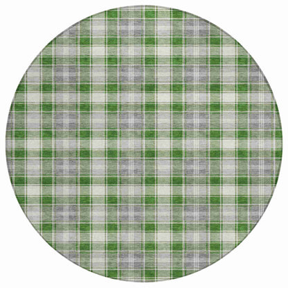Addison Rugs Quaanor Green Washable Indoor-Outdoor Rug