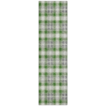 Addison Rugs Quaanor Green Washable Indoor-Outdoor Rug