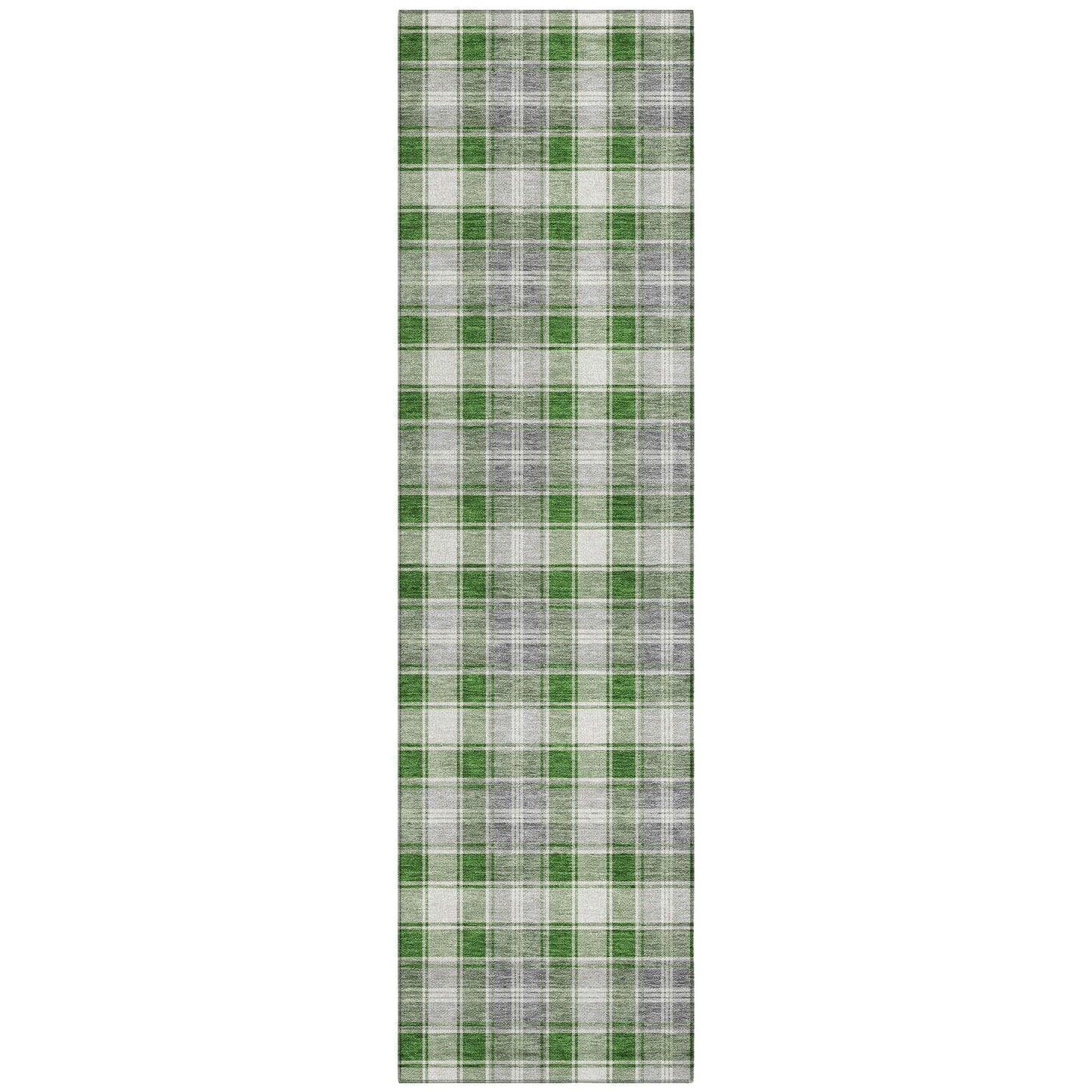 Addison Rugs Quaanor Green Washable Indoor-Outdoor Rug