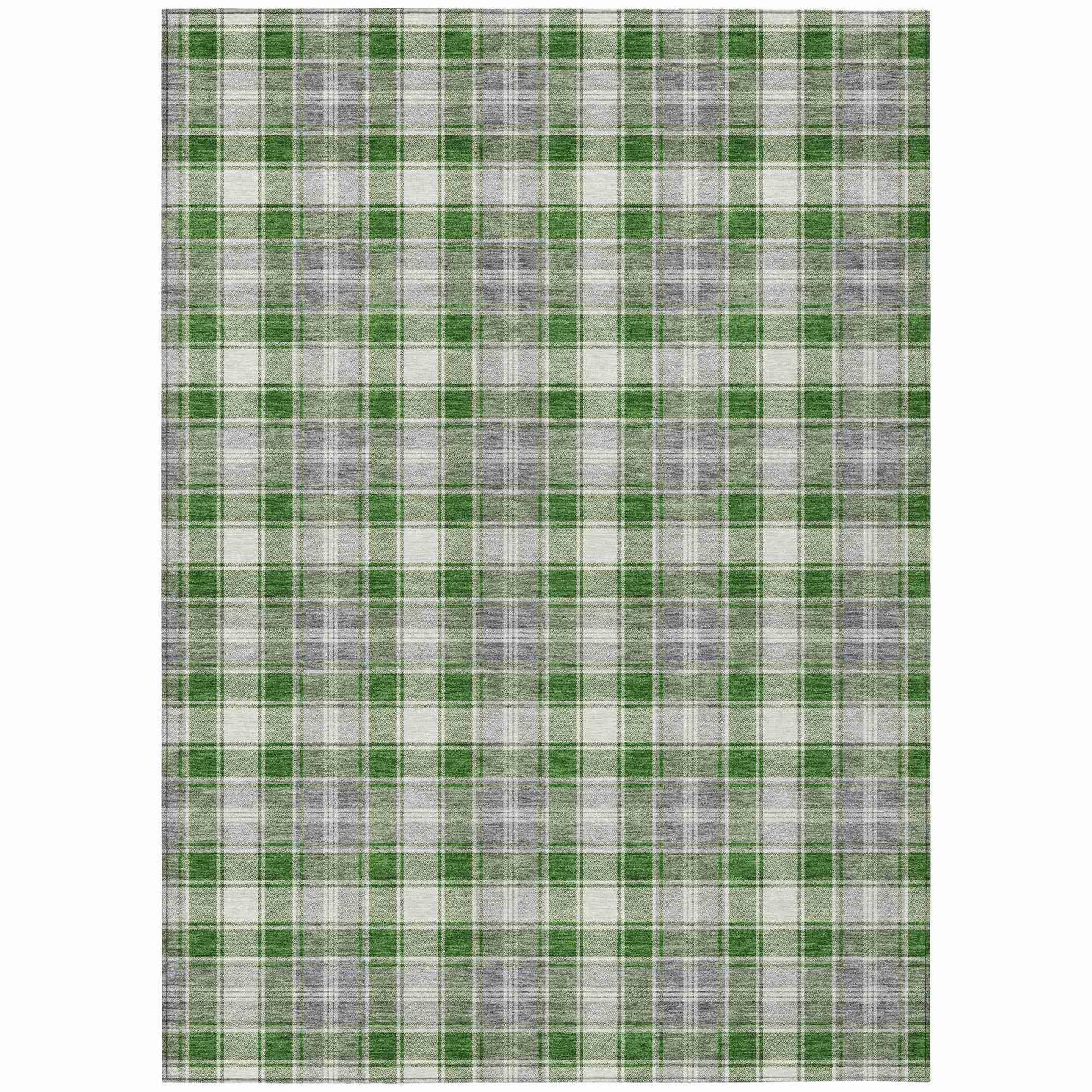 Addison Rugs Quaanor Green Washable Indoor-Outdoor Rug
