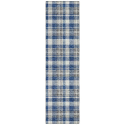 Addison Rugs Quaanor Blue Washable Indoor-Outdoor Rug
