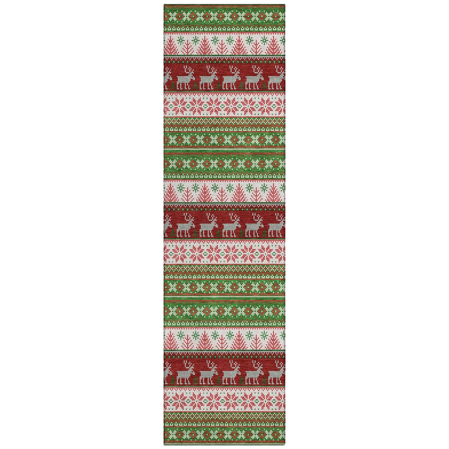 Addison Rugs Quaara Green Washable Indoor-Outdoor Rug