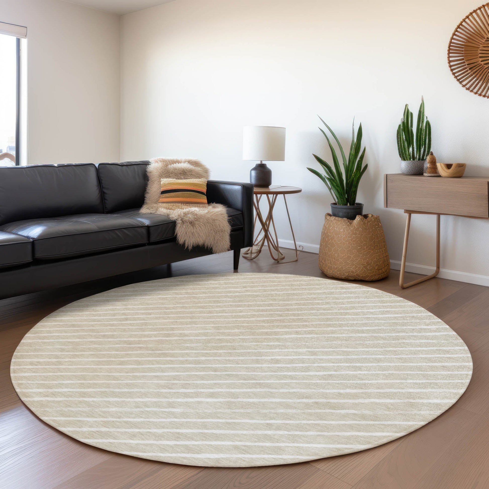 Addison Rugs Quaara Brown Washable Indoor-Outdoor Rug