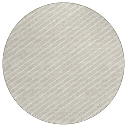 Addison Rugs Quaara Brown Washable Indoor-Outdoor Rug