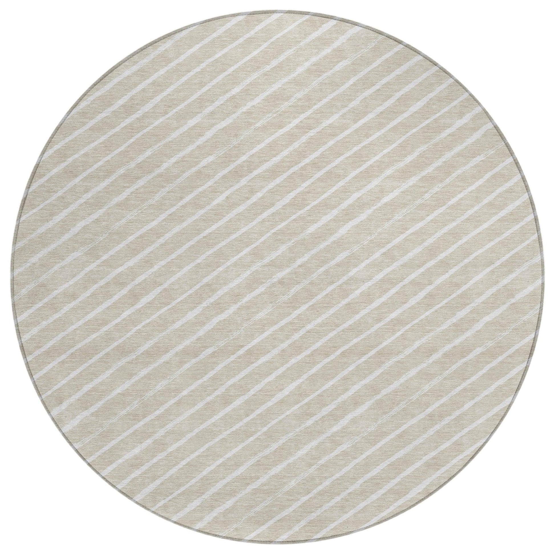Addison Rugs Quaara Brown Washable Indoor-Outdoor Rug
