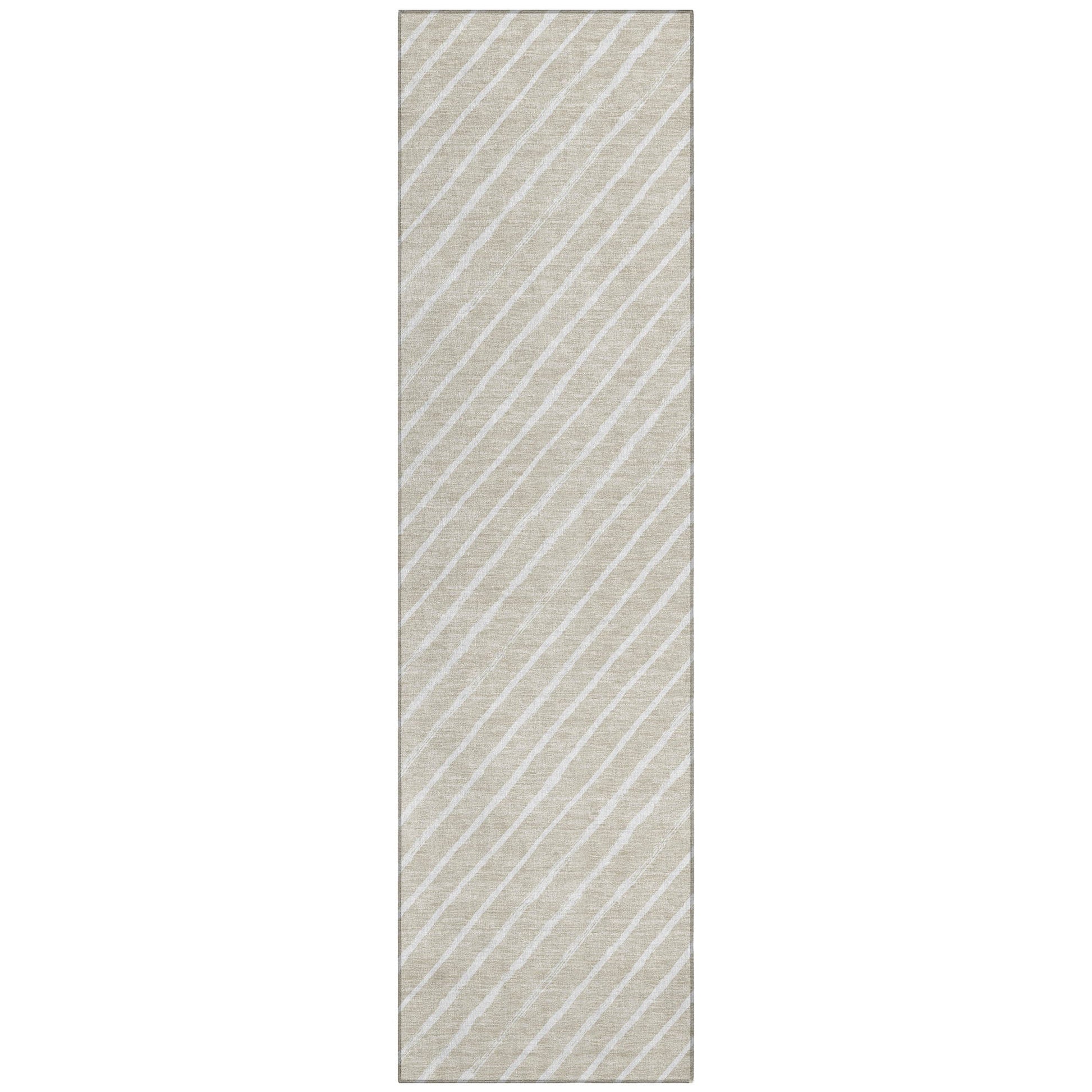 Addison Rugs Quaara Brown Washable Indoor-Outdoor Rug