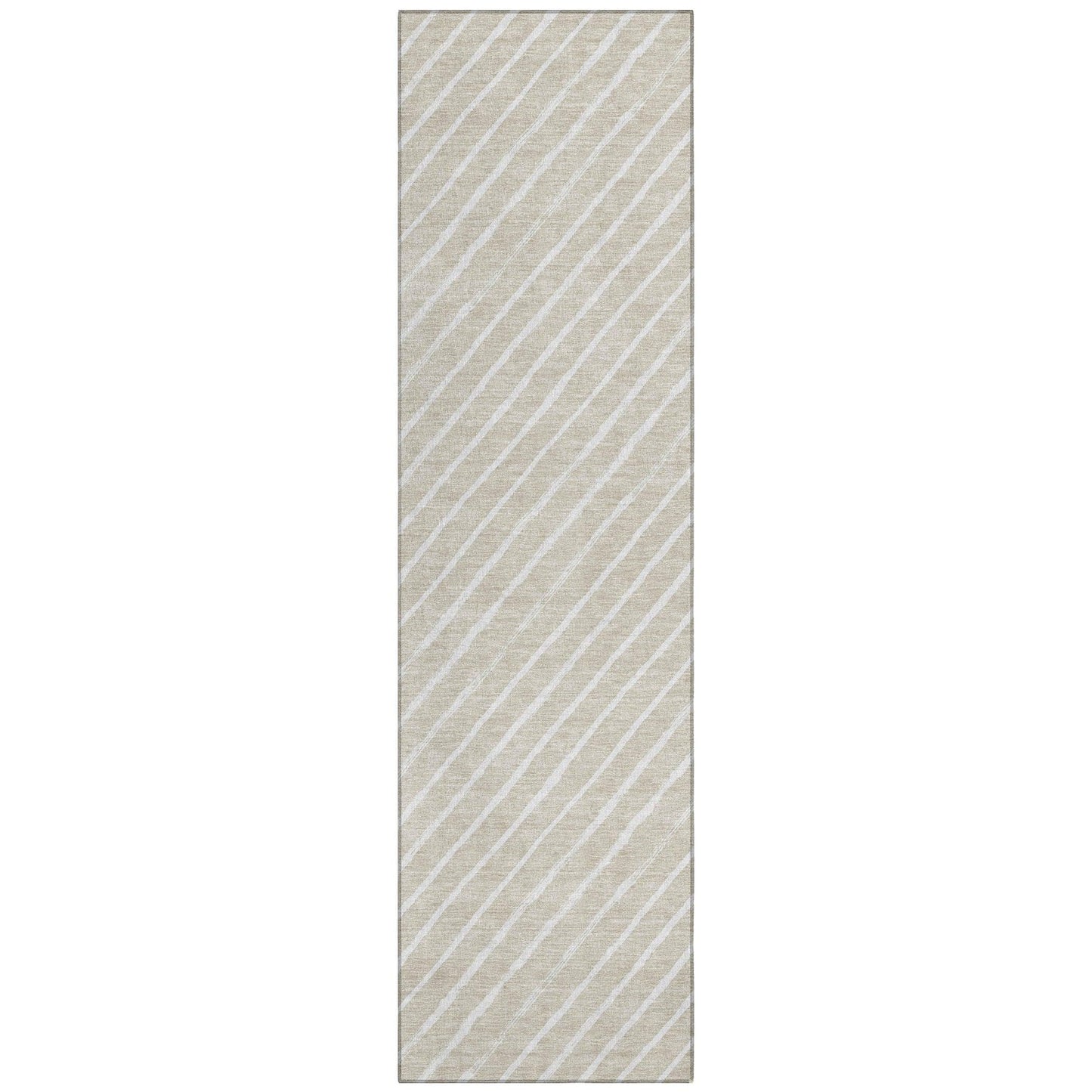 Addison Rugs Quaara Brown Washable Indoor-Outdoor Rug