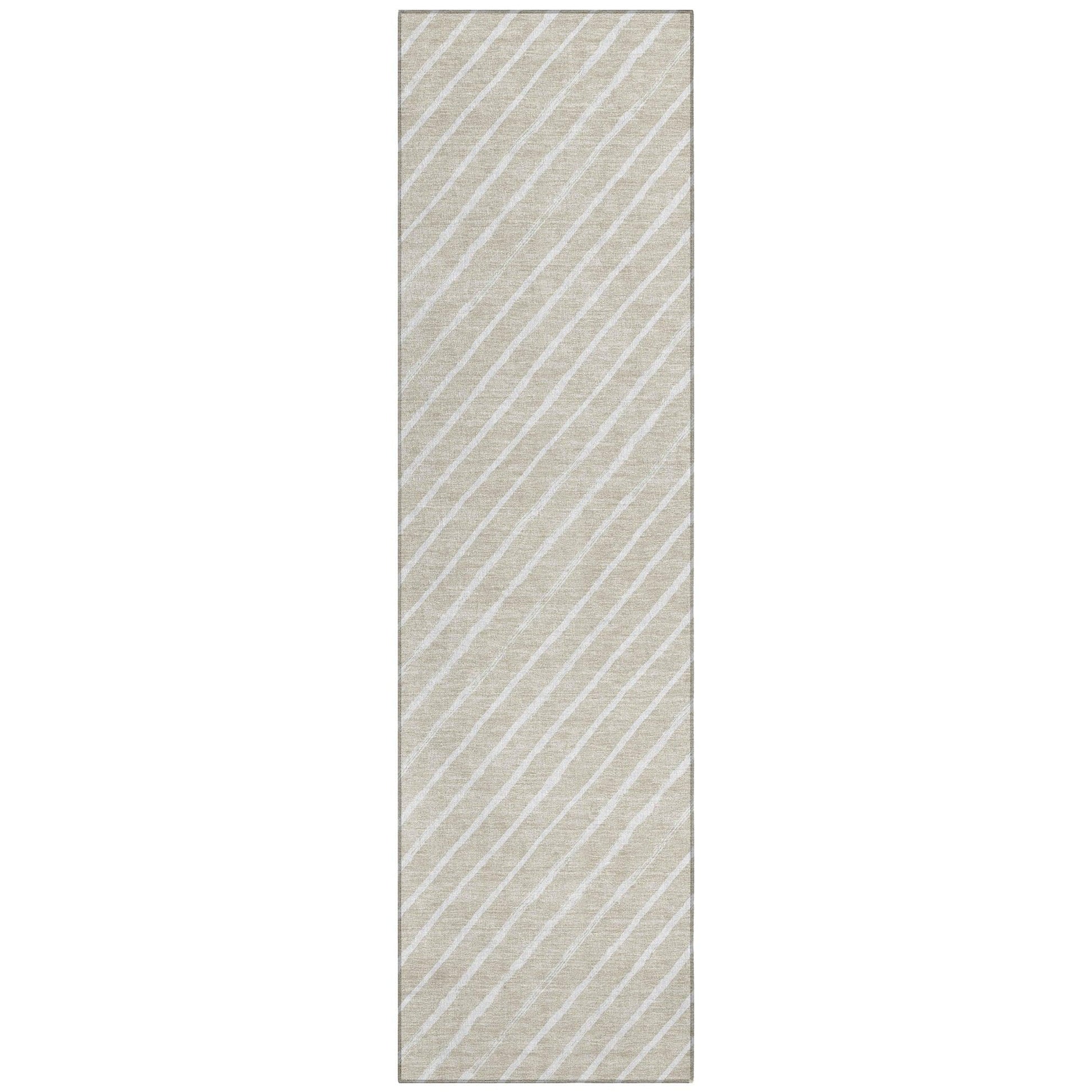 Addison Rugs Quaara Brown Washable Indoor-Outdoor Rug