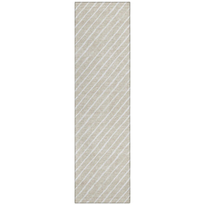 Addison Rugs Quaara Brown Washable Indoor-Outdoor Rug