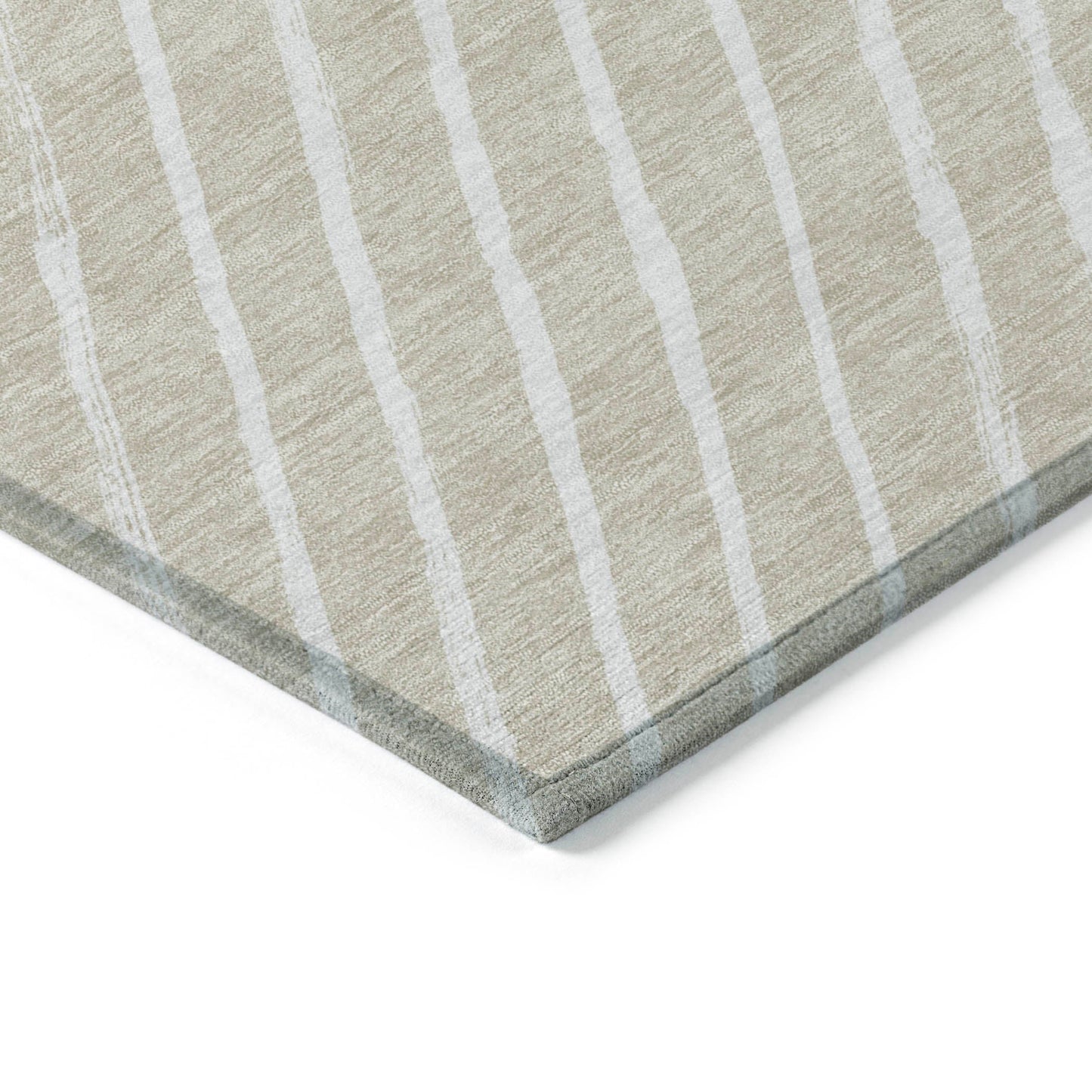 Addison Rugs Quaara Brown Washable Indoor-Outdoor Rug