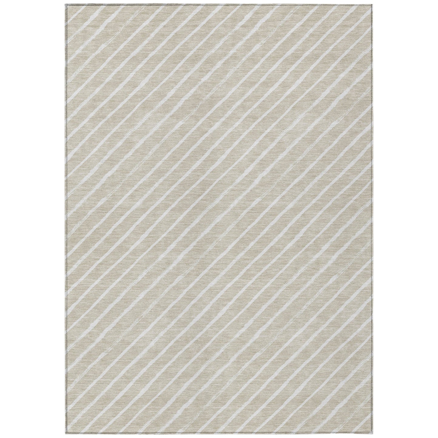 Addison Rugs Quaara Brown Washable Indoor-Outdoor Rug