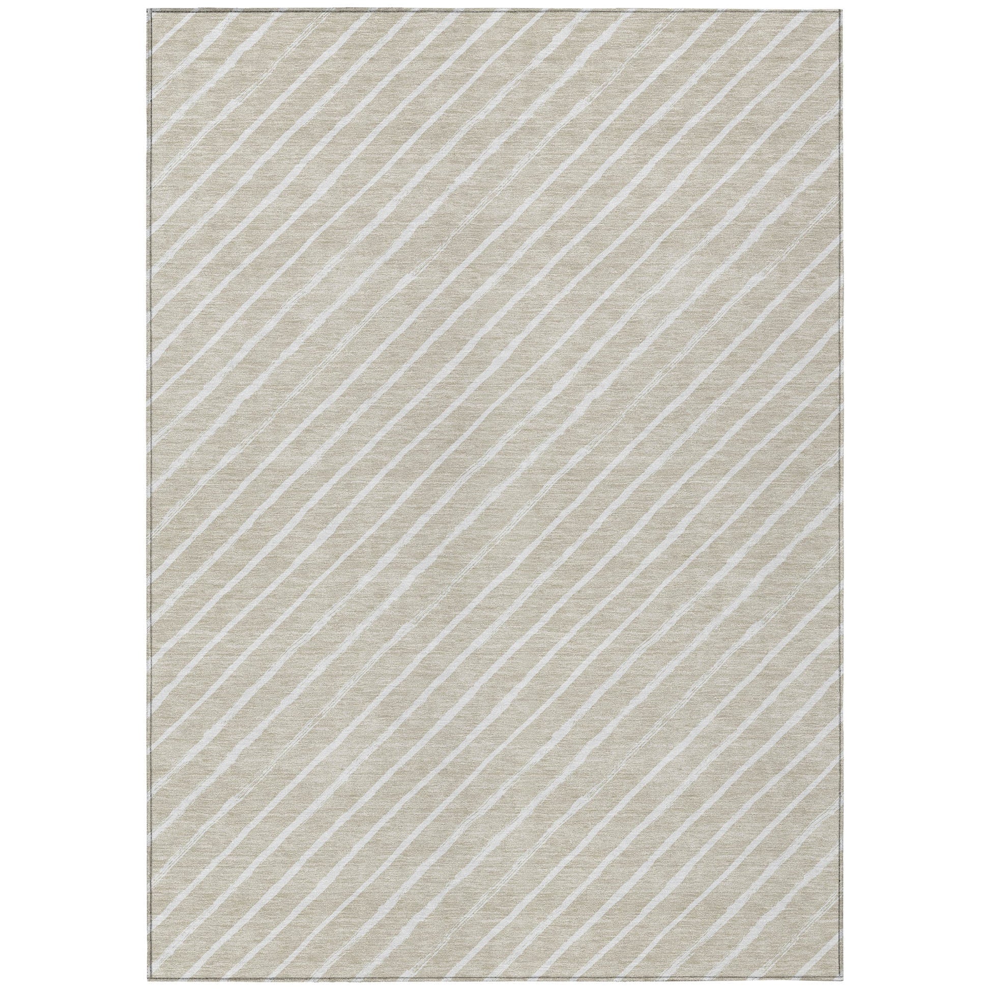 Addison Rugs Quaara Brown Washable Indoor-Outdoor Rug