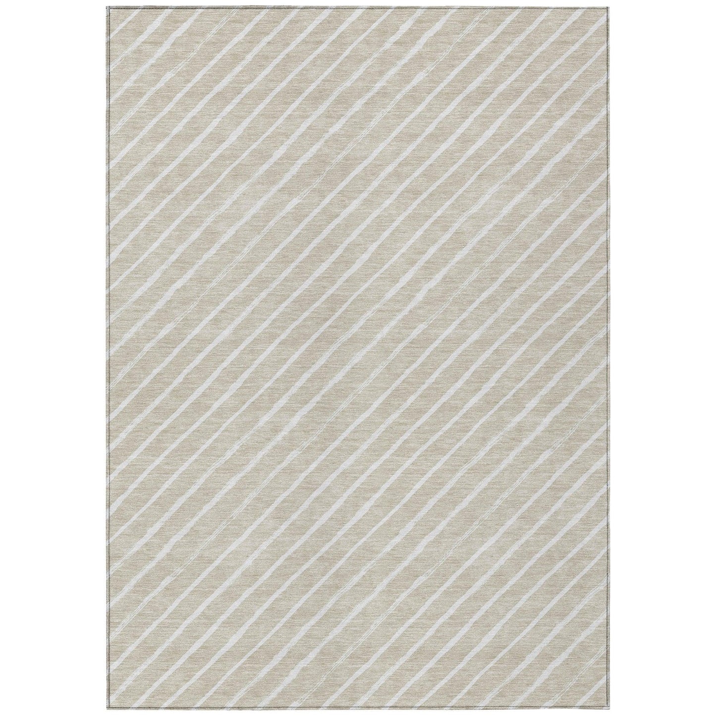 Addison Rugs Quaara Brown Washable Indoor-Outdoor Rug