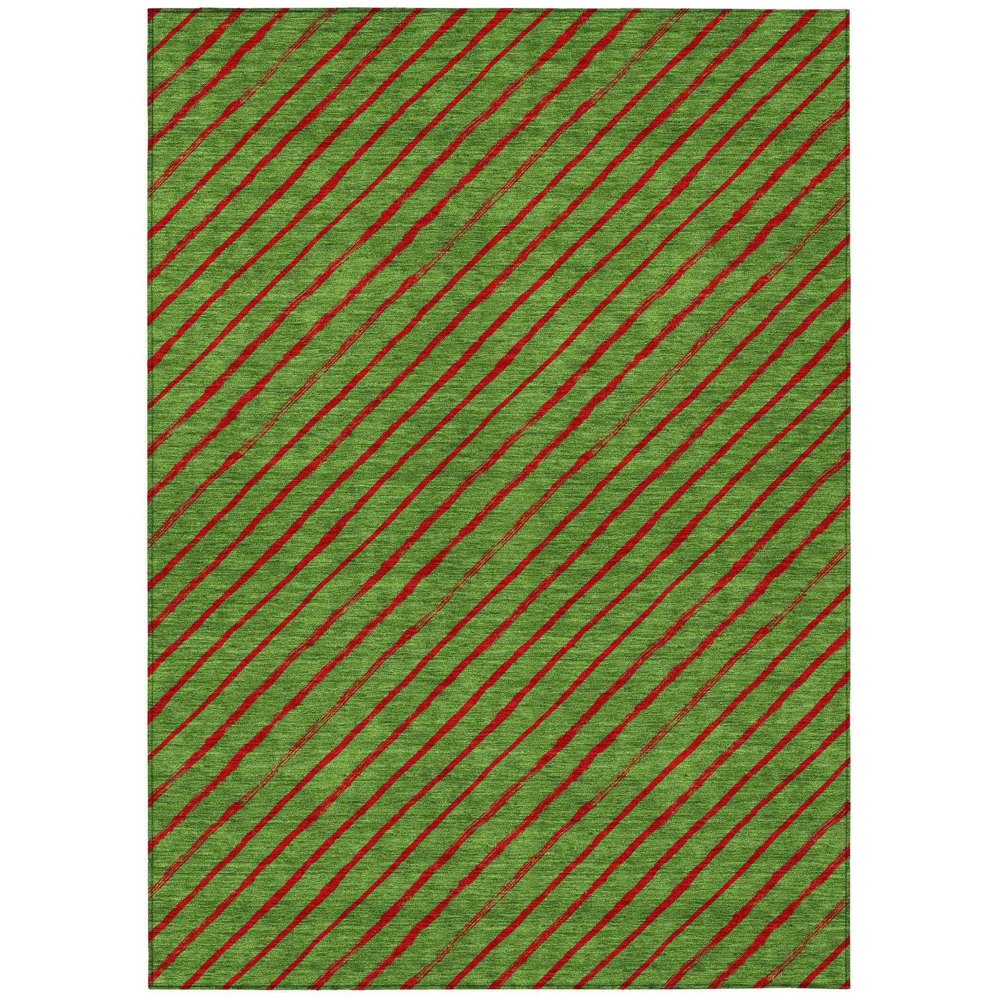 Addison Rugs Quaaris Fern Washable Indoor-Outdoor Rug