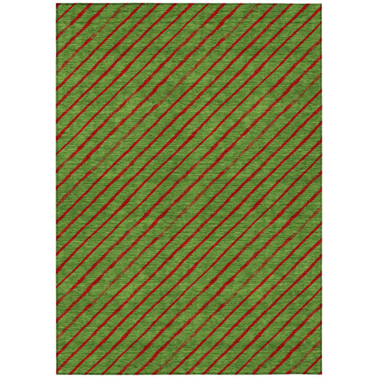 Addison Rugs Quaaris Fern Washable Indoor-Outdoor Rug