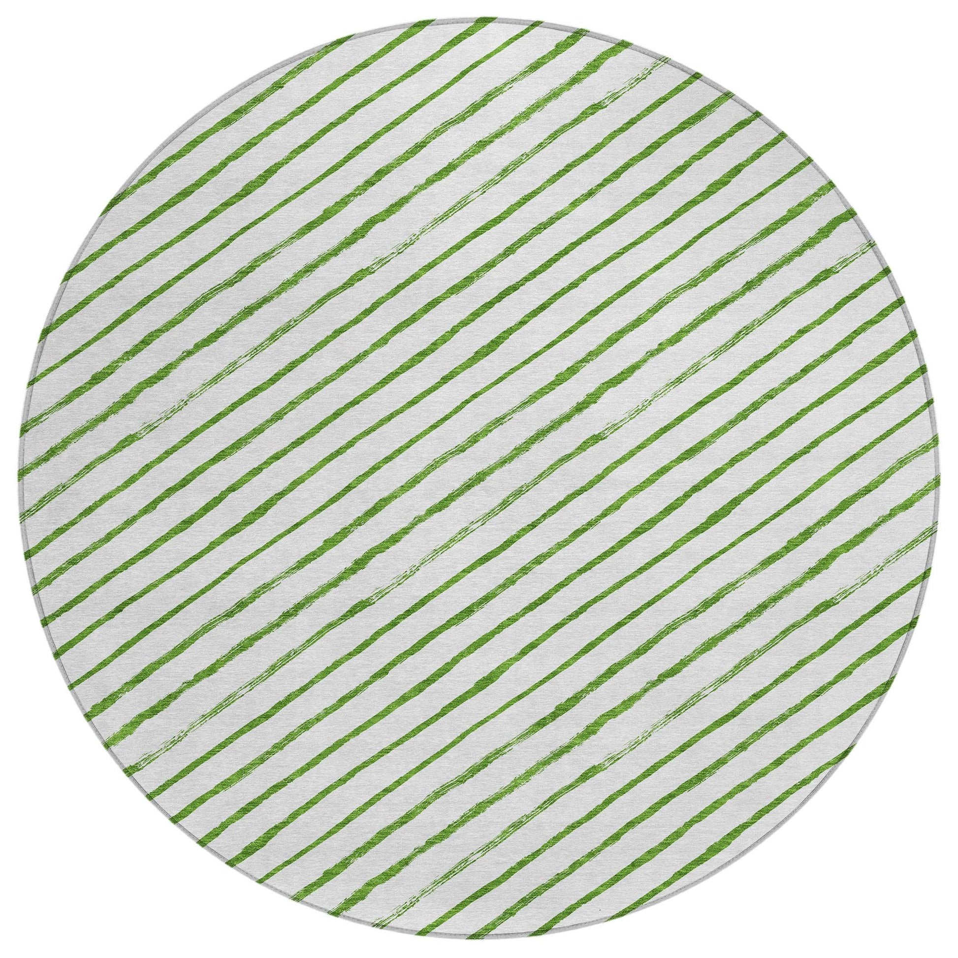 Addison Rugs Quaaris Green Washable Indoor-Outdoor Rug