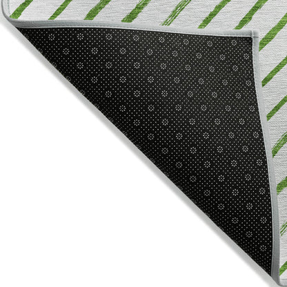 Addison Rugs Quaaris Green Washable Indoor-Outdoor Rug