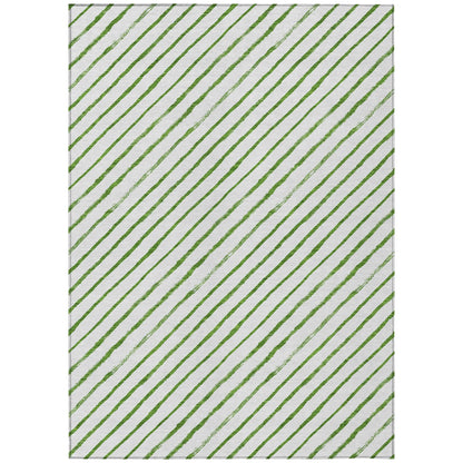 Addison Rugs Quaaris Green Washable Indoor-Outdoor Rug