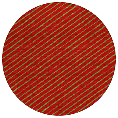 Addison Rugs Quaaris Merlot Washable Indoor-Outdoor Rug
