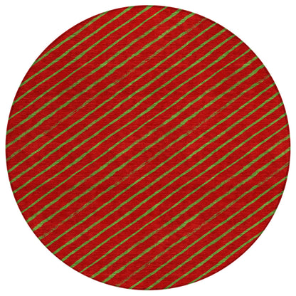 Addison Rugs Quaaris Merlot Washable Indoor-Outdoor Rug